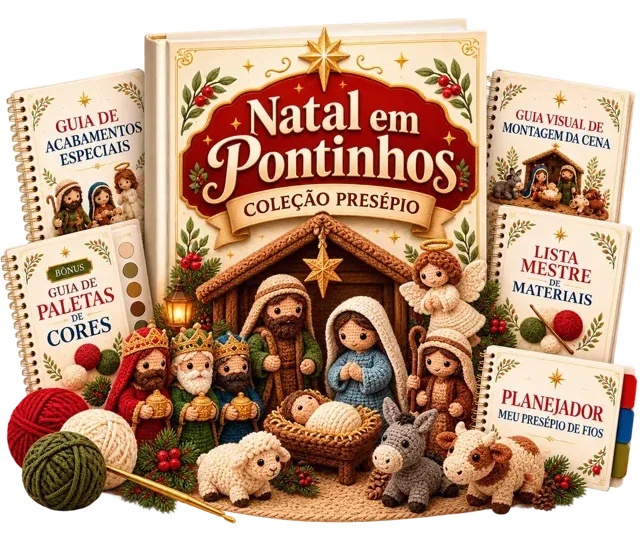 Coleção Natal em Pontinhos com os bônus
